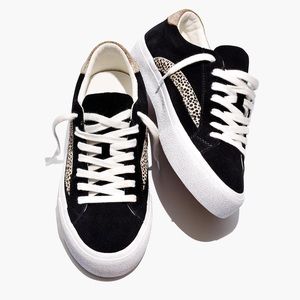 Madewell sidewalk low top sneakers